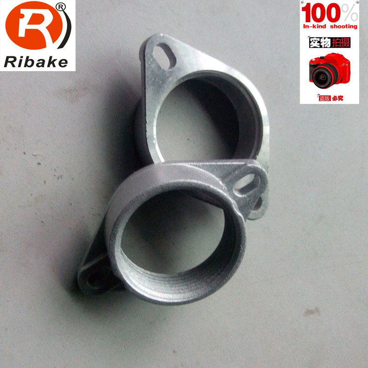 昆山高压鼓风机 旋涡气泵配件 进出风管口法兰 塑料风叶 马达风罩