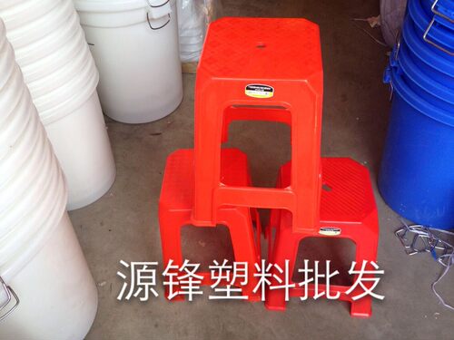 新品广州洛民珠江加厚塑料凳时尚餐桌凳高板凳洗脚凳餐椅