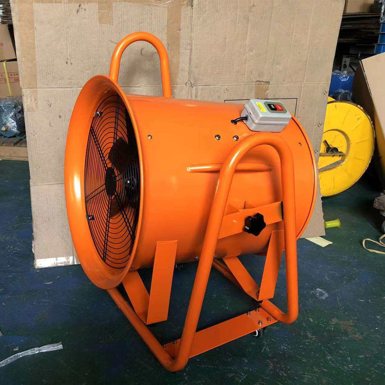 M-工业移动轴流风机除甲醛大功率船用施工除尘鼓排送风移动风机