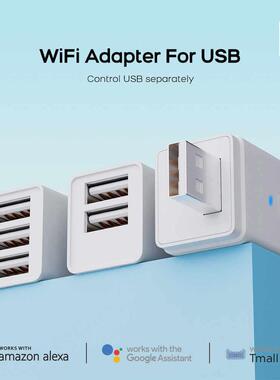 涂鸦USB/Type-c电源插头配接器5V2A远程控制定时互锁通断器开 关