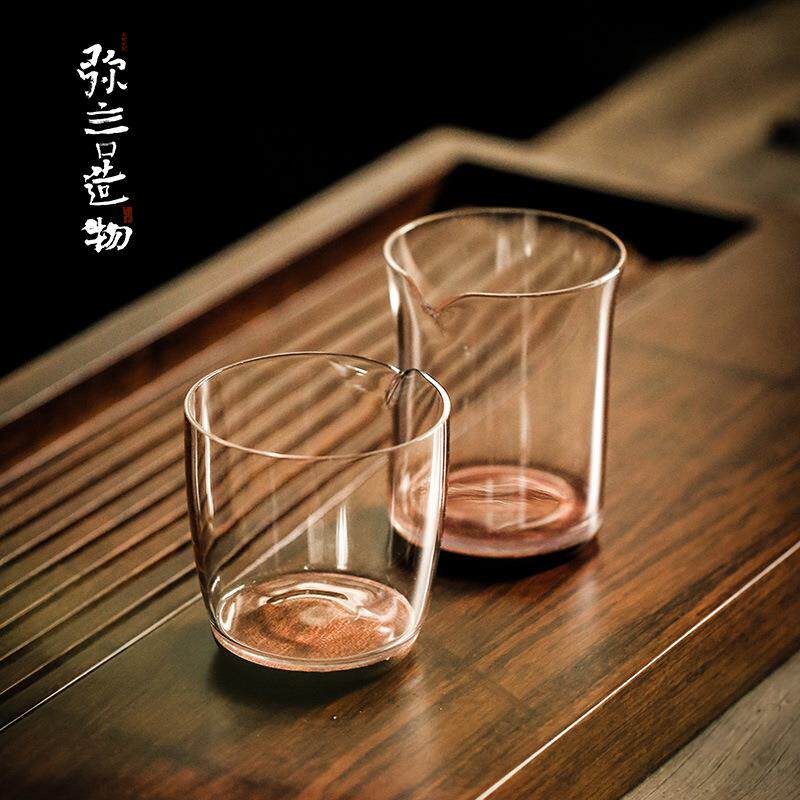 公道杯玻璃分茶器分茶杯加厚耐热日式家用茶海透明纯手工
