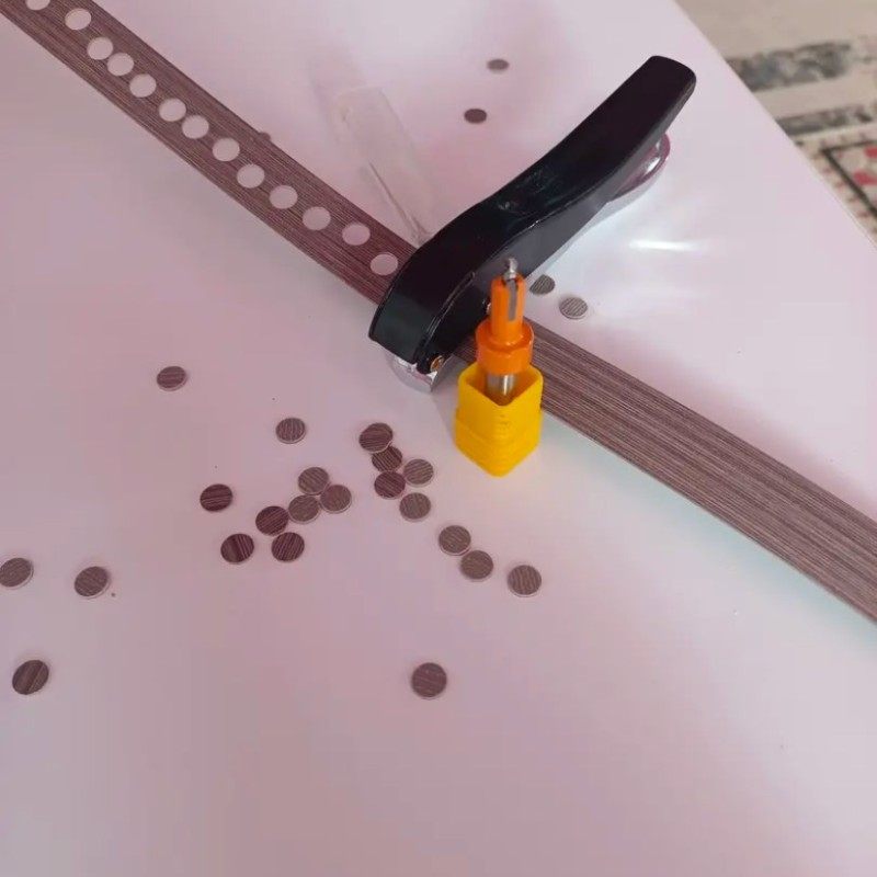 8mm盖帽封边条 加厚型冲孔钳子沉孔钻头