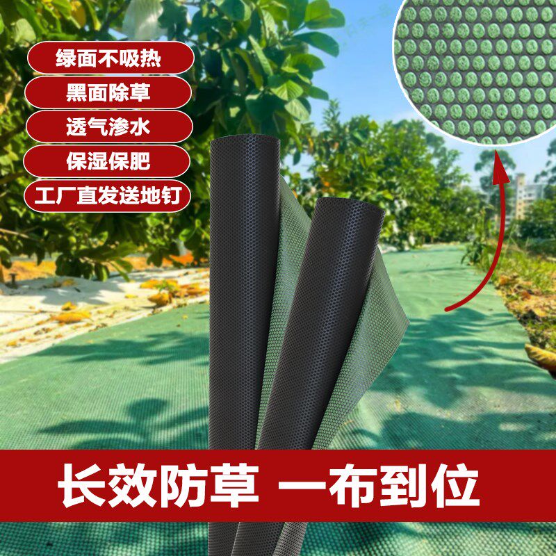 新型防草布除草布花箱垫底布种花园艺土工布透水滤水环保透气地布