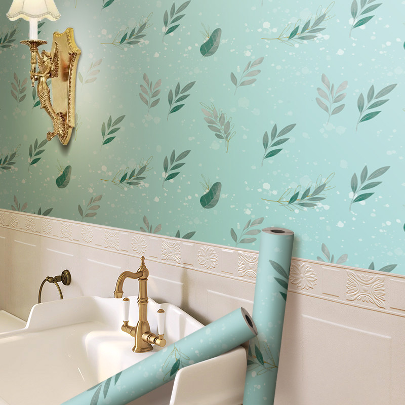 法式复古壁纸卫生间墙纸自粘防水防潮浴室厕所贴纸瓷砖遮丑墙贴,家居饰品,软装墙贴,淘宝优惠券,粉丝福利购,淘宝优惠卷