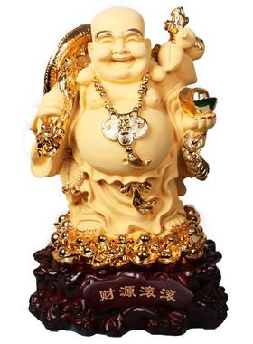 雅信树脂工艺品财源滚滚招佛财神摆件办公室公司开业礼品工厂