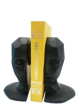 个性创意人物摆件 简约现代树脂书档 民间工艺品家居摆件精致