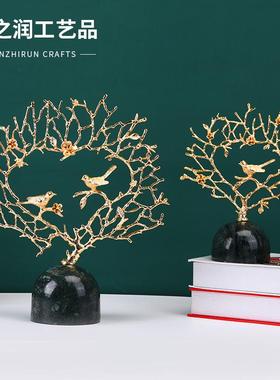 现代简约摆件珊瑚玄关电视柜办公桌面摆设酒柜客厅装饰品包邮创意