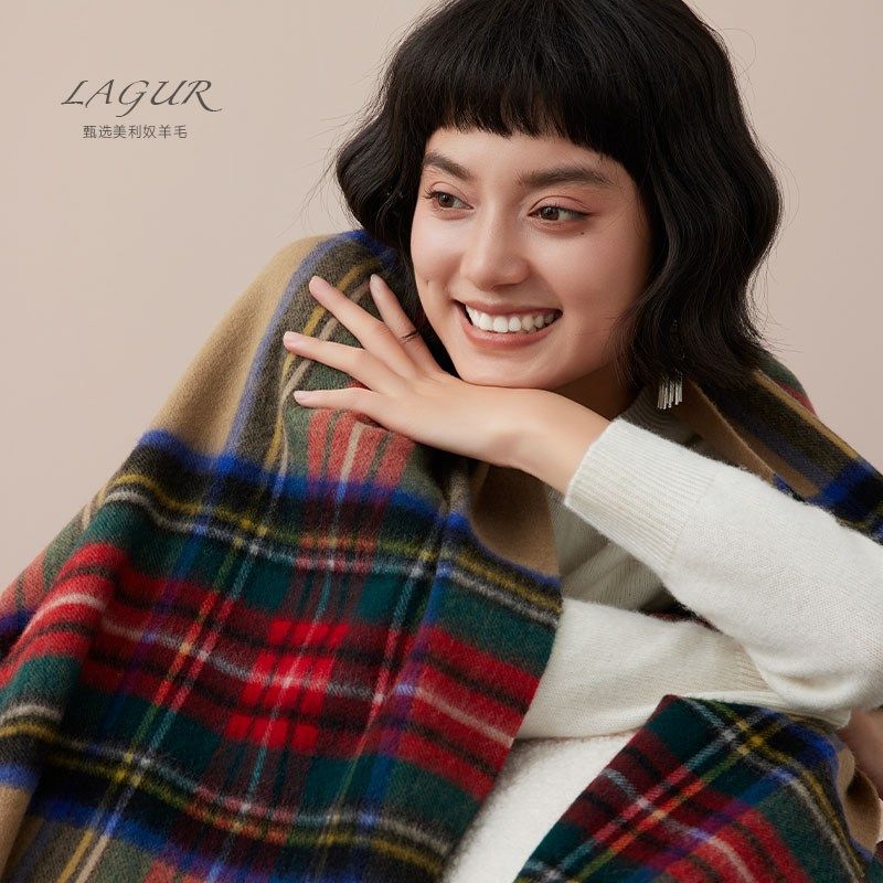 惬意生活~格纹羊毛毛毯手工盖毯空调毯保暖毯子沙发毯办公室午睡,床上用品,休闲毯/毛毯/绒毯,淘宝优惠券,粉丝福利购,淘宝优惠卷