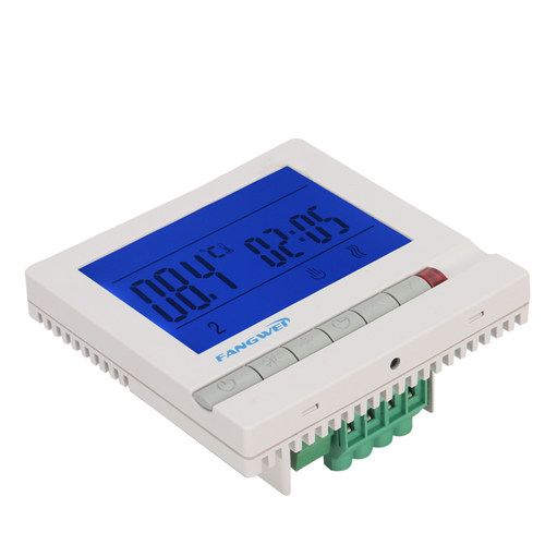 智能电地暖温控器 碳纤维电采暖温度控制开关液晶 墙暖碳晶画恒温