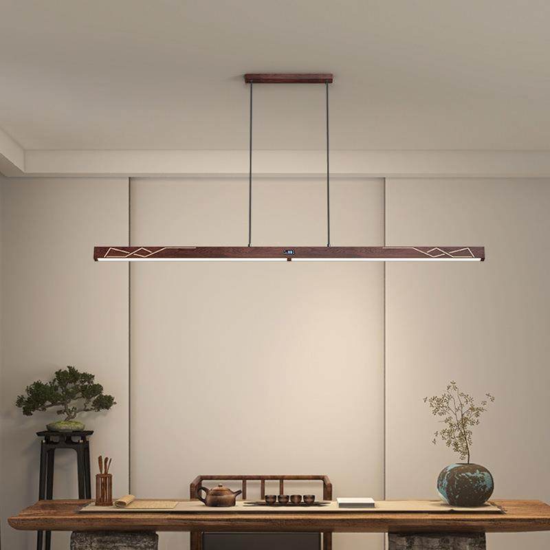 全光谱护眼高端手扫感应中古风餐厅吊灯吧台现代极简一字型饭厅灯,电子元器件市场,其它元器件,淘宝优惠券,粉丝福利购,淘宝优惠卷