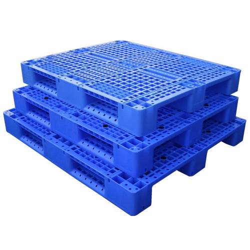 1212内置8条钢管川字网格塑胶卡板塑料托盘仓储栈板垫板地台板