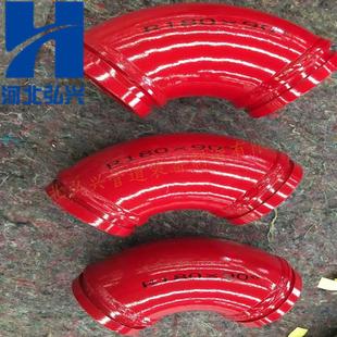 一重工原车耐磨弯头 三 双层耐磨合金R275 90°弯头