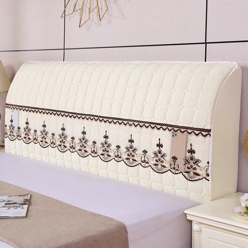 夹棉床头套罩弧形木床靠背软包全包改造简单大方2021新款,居家布艺,床头罩,淘宝优惠券,粉丝福利购,淘宝优惠卷