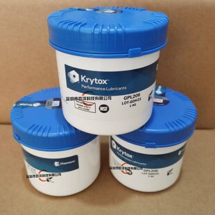 Chemours/科慕Krytox GPL200 201 202 203 204 205 206 207润滑脂