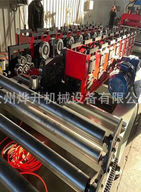 生产全自动整套电线桥架金属成型设备 数控冷弯Z型滚压冷弯成型机