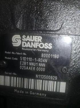 萨奥丹佛斯变量柱塞泵FRR074BLS2520NNN3S1N4A1N AAANNNNNN油泵