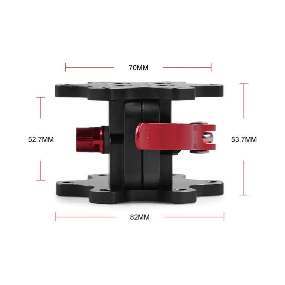 跨境改装电脑模拟游戏赛车方向盘底座连接适配器快拆竞技卡槽式