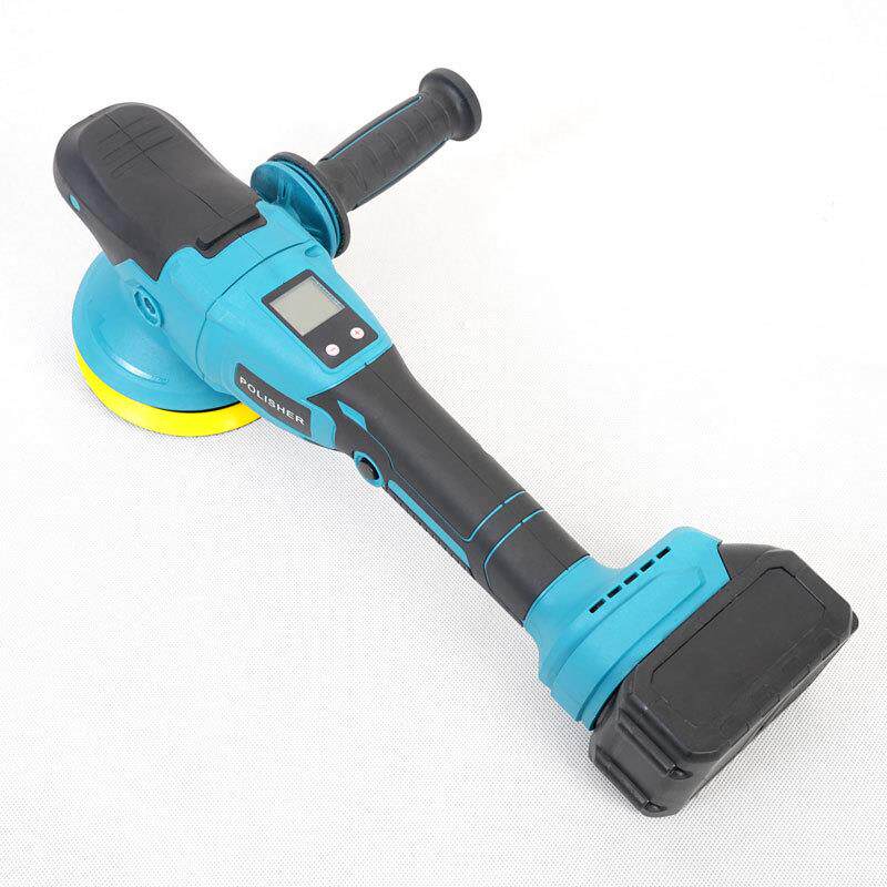 21V无刷锂电抛光机汽车打磨抛光一体机锂电小型手持电动打蜡机