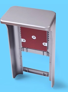 门禁防水罩7寸671M人脸识别门禁遮阳罩遮光672M防护罩