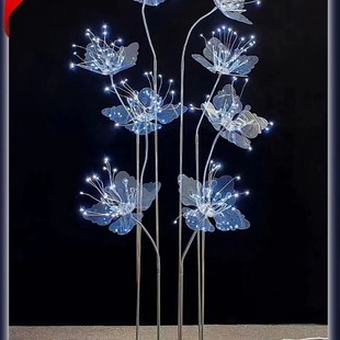 婚庆道具路引灯电镀万向水晶花路引酒店婚礼堂发光活动款路引摆件