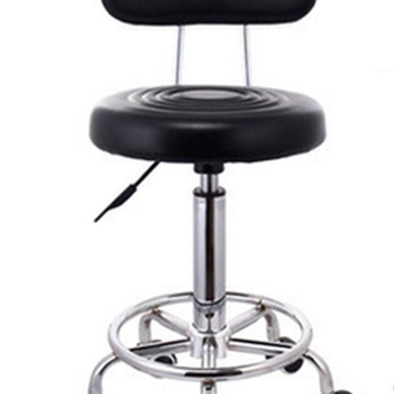 家用升降小圆凳子学生写字电脑椅美容美发简约轮子吧台旋转酒吧椅