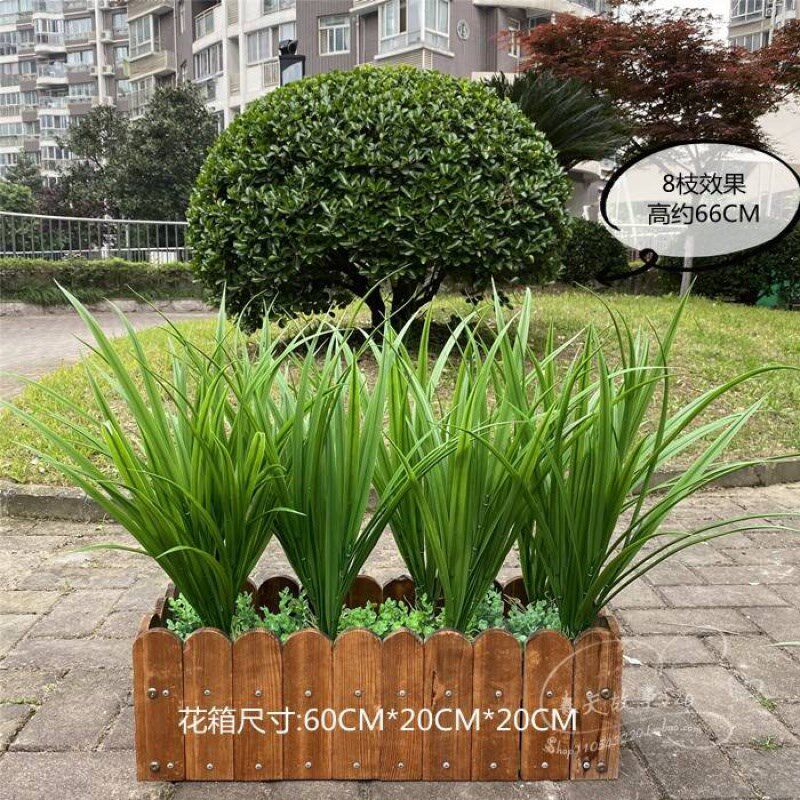 小秧苗麦苗塑料假青草水草韭菜叶稻草苗舞蹈道具假稻谷禾苗