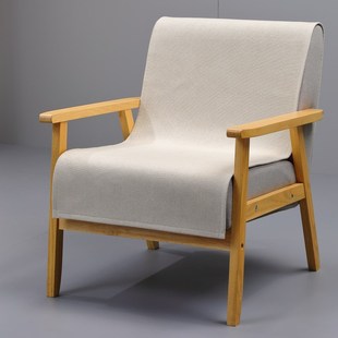 棉麻单人沙发盖布沙发垫沙发椅垫坐垫四季通用垫子防滑椅子垫套罩