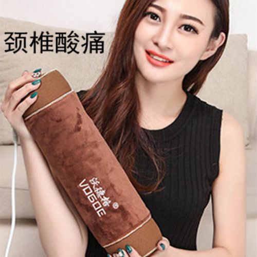 颈椎枕头粗盐热敷包艾盐袋海盐理疗护颈牵引保健枕 电加热盐包