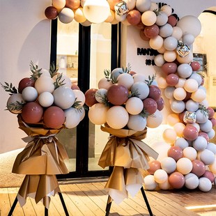 开业气球花篮门口装饰店铺活动庆祝复古创意气氛场景布置婚庆布置