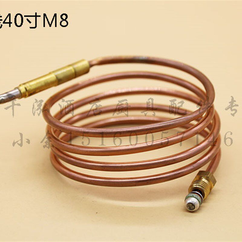 SIT伊莱克斯感应线蒸柜炒炉煲仔炉感温探头热电偶火种温度探头8MM