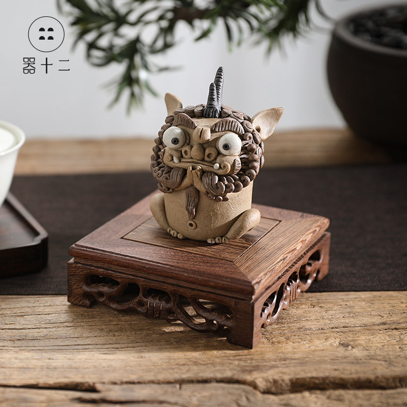 器十二鸡翅木底座【仅店铺购买摆件客户可拍,单独下拍不发货