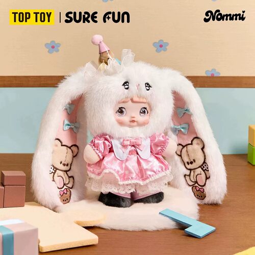 TOPTOY糯米儿正版毛绒挂饰盲盒