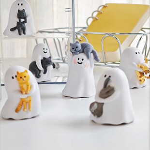 正品52TOYS小幽灵给你看看我的猫盲盒潮玩手办玩偶公仔摆件送礼物