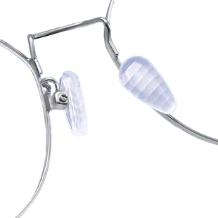 MOFORM眼镜防滑鼻托 硅胶带螺纹空气鼻垫 螺丝式固定 眼镜配件