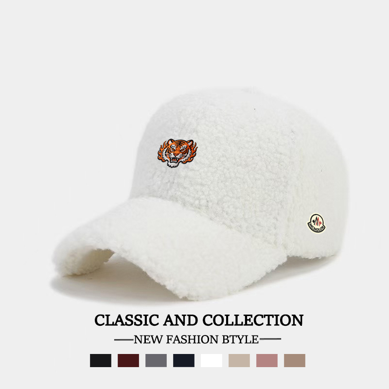 【全球轻奢】蒙口钢琴休闲时尚棒球帽虎年限定男女同款保暖鸭舌帽