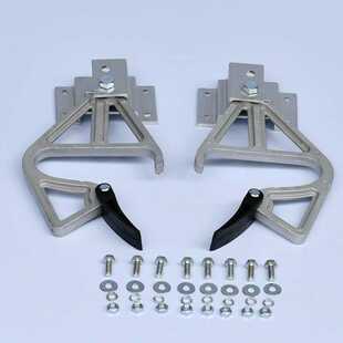 伸缩梯子配件大全人字升降梯弹簧扣梅花盘扣拉绳挂钩滑轮两用梯脚