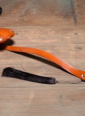 花梨木雕吉祥如意摆件红木手持把件开业乔迁客厅实木装饰工艺礼品