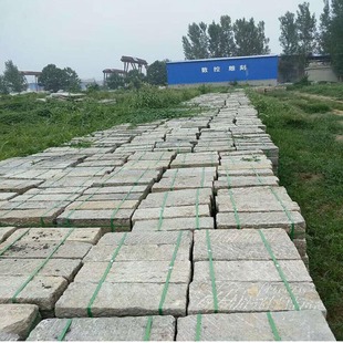 民间旧石材古建老石块青石垒墙石老铺路石花岗岩旧桥石园林踏步石