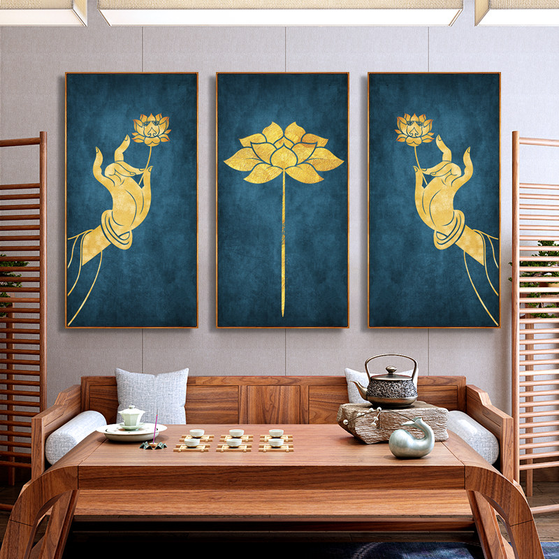 东南亚风装饰画泰式会所别墅客厅玄关卧室餐厅酒店墙壁画书房挂画