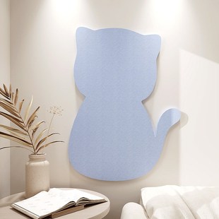 毛毡墙贴软木板墙面装饰背景板主题墙客厅玄关留言板免打孔便签板