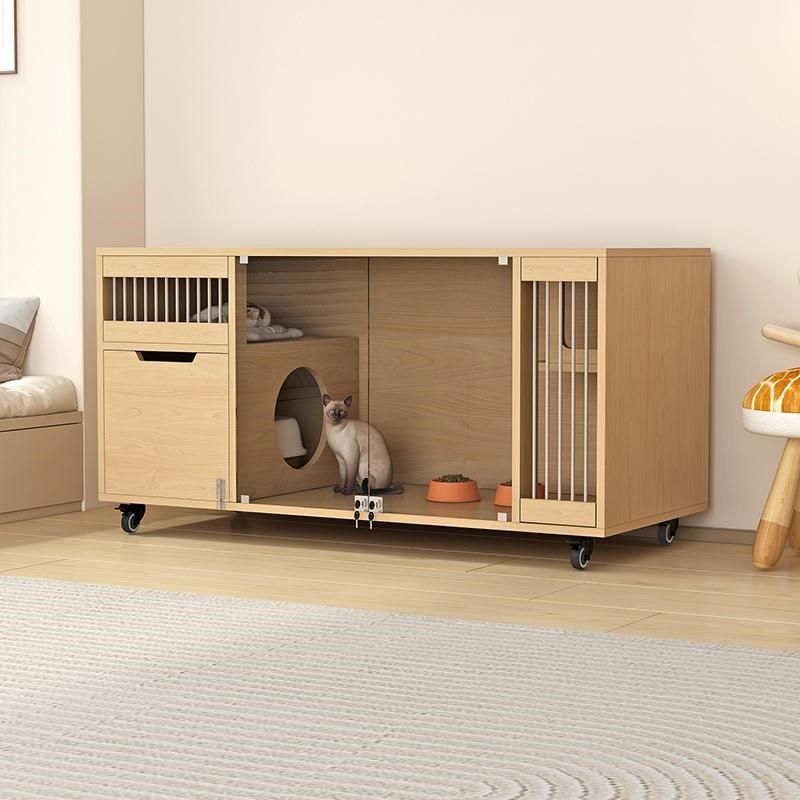 实木猫屋猫咪家用猫笼子室内猫笼猫厕一体猫窝猫舍猫柜猫别墅,宠物/宠物食品及用品,猫笼子/猫别墅,淘宝优惠券,粉丝福利购,淘宝优惠卷