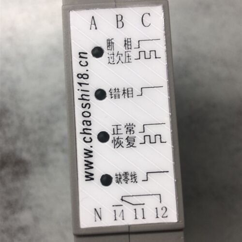 上海超时电子 ABJ2-02WX三相四线交流电压保护相序继电器MT2-02WX