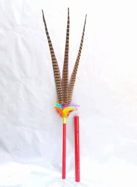 祭孔(祭祀炎帝)大典八(六)佾舞翟籥道具祭礼乐舞文舞生佾生手羽