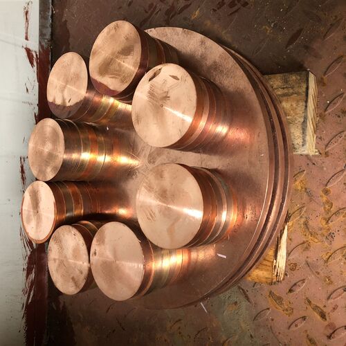 高导电耐磨铬锆铜棒c18200结晶器铜套可定做焊轮铜排铜管各种型材