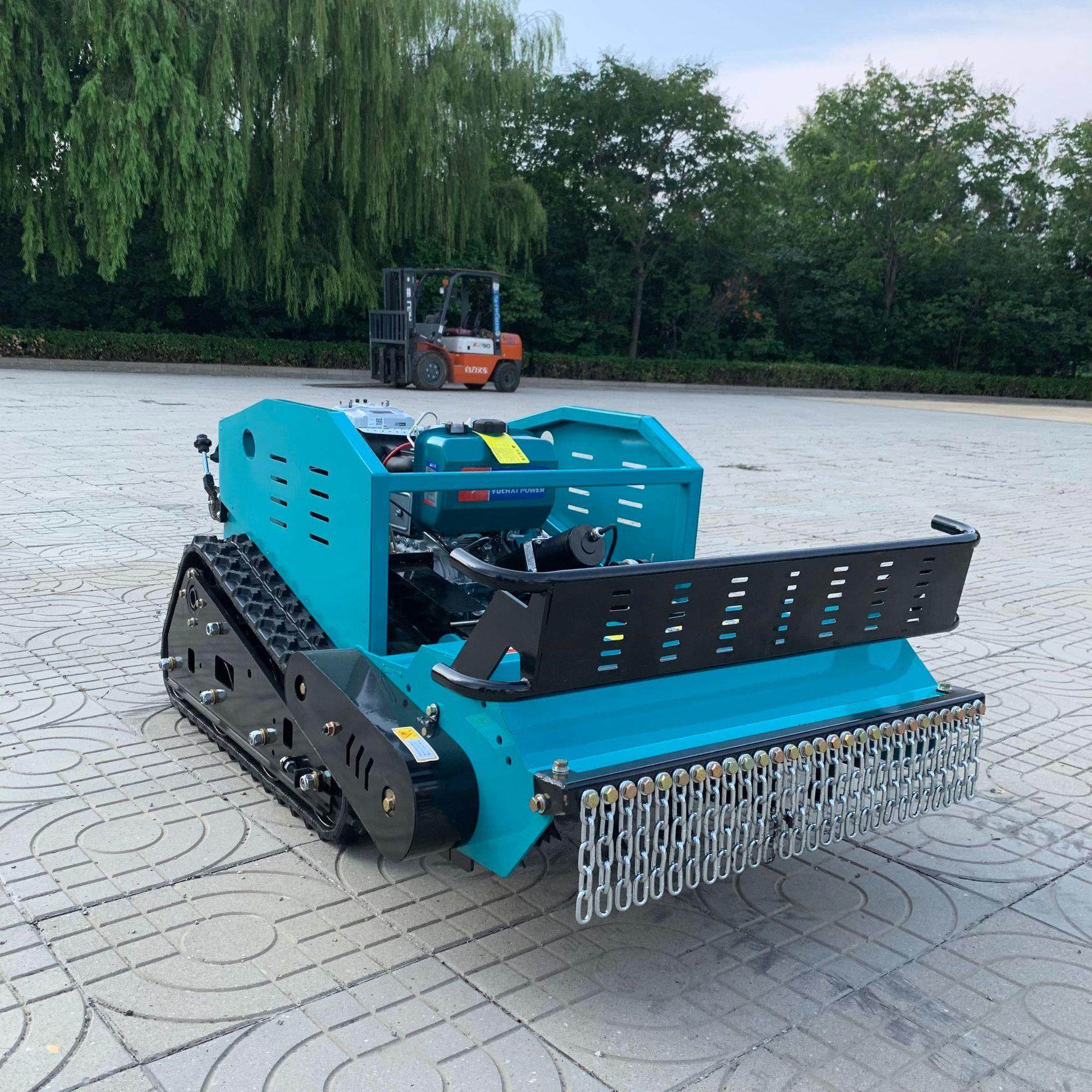 遥控割草机 家用小型除草机多功能果园割草除草机 农用履带打草机