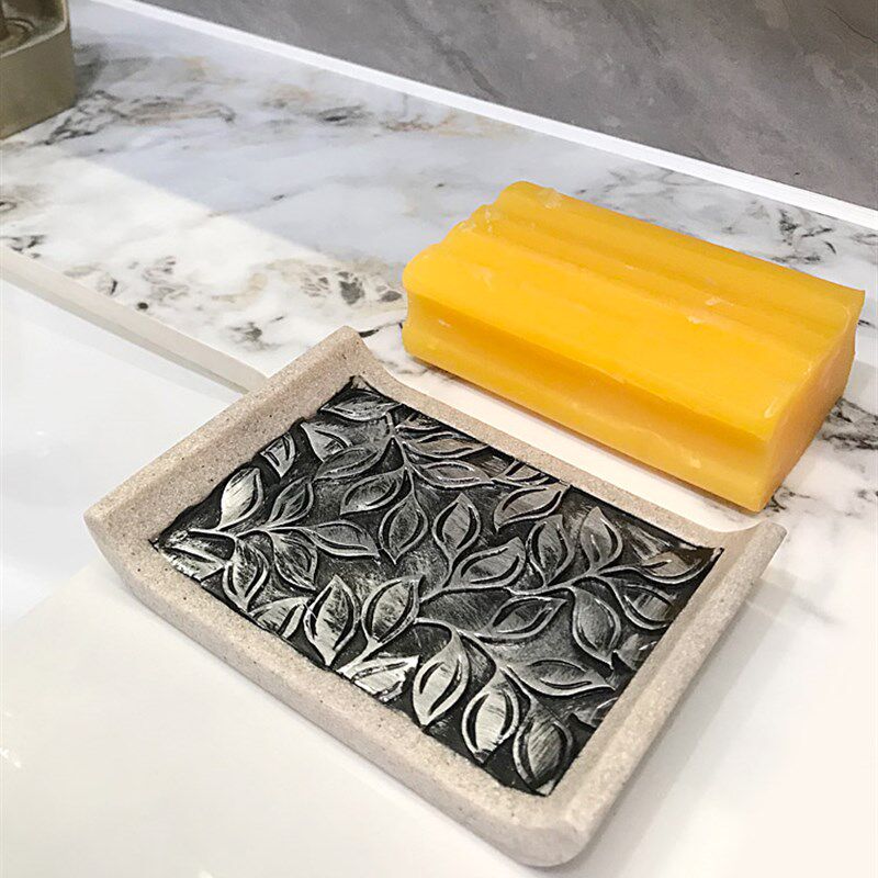 创意中式香皂盘复古肥皂盘浴室洗漱台面样板房摆件免打孔皂盒皂碟