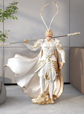 斗战胜佛齐天大圣摆件孙悟空客厅电视柜办公室玄关装饰品开业送礼