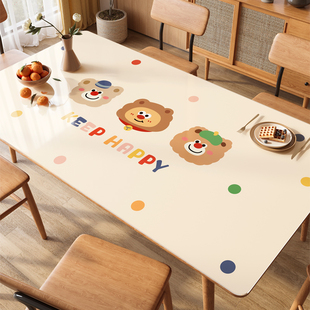 pvc软玻璃餐桌垫客厅茶几垫桌布免洗防水防油防烫透明桌面保护垫