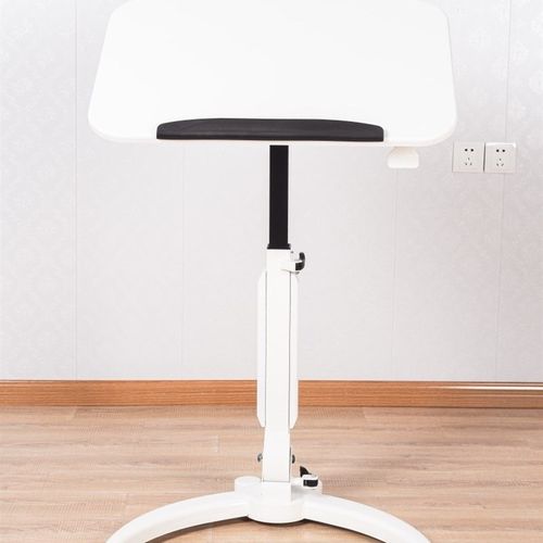 折叠学习书桌家用可升降多功能工作台办公可移动儿童演讲床边桌