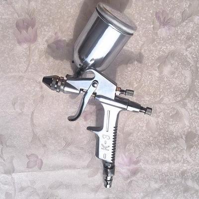 气动K-3小型喷漆枪0.5口径皮衣皮革上油墙体彩绘家具修补漆喷枪